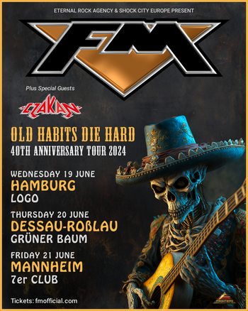 FM "Old Habits Die Hard" 40th Anniversary Tour 2024 - June Germany dates